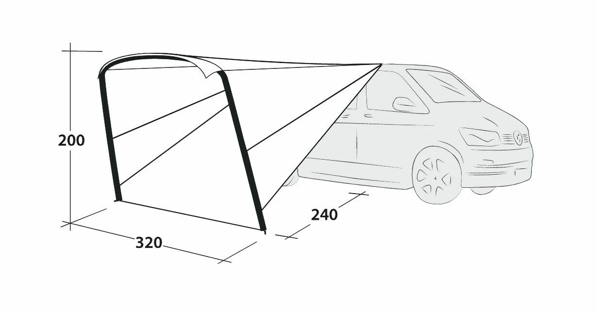 Outwell Touring Canopy Air - Image 6