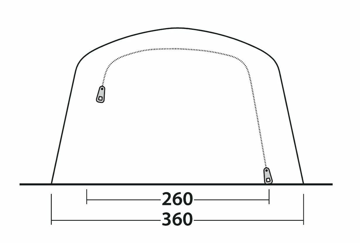 Outwell Jacksondale 5PA Tent (2022) - Image 5