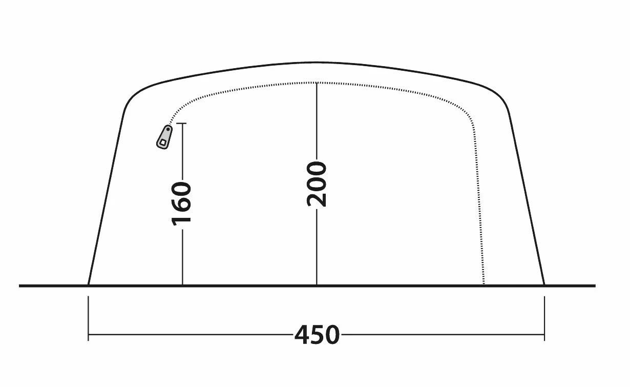 Outwell Queensdale 8PA Tent (2023) - Image 6