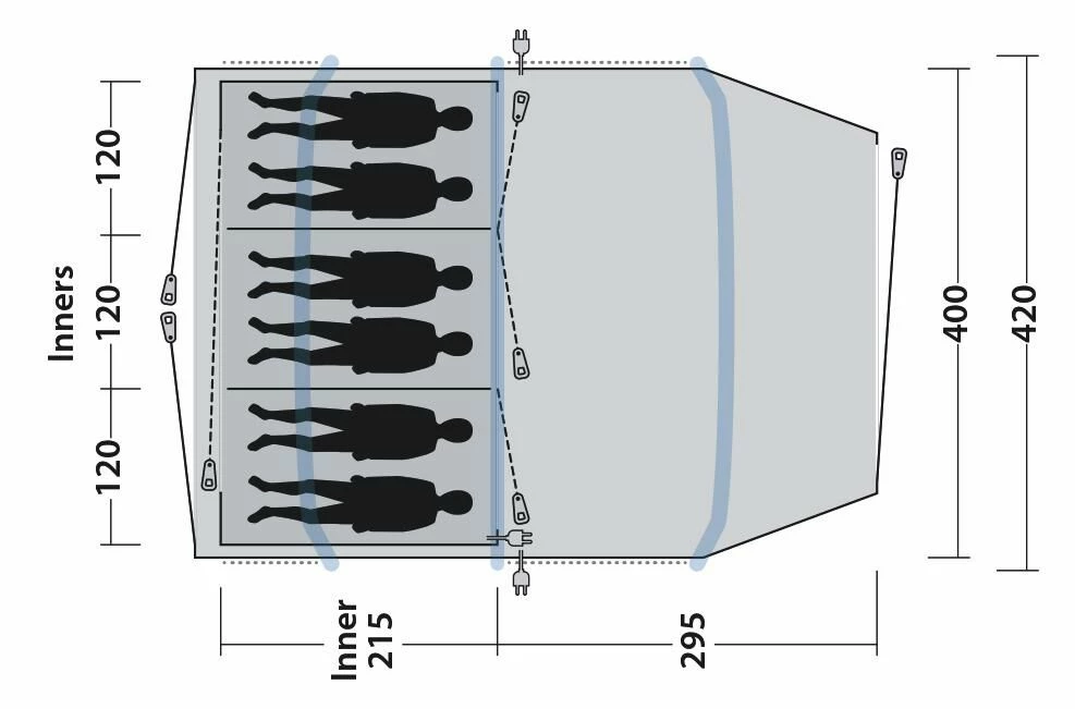 Outwell Starhill 6A Air Tent (2023) - Image 6
