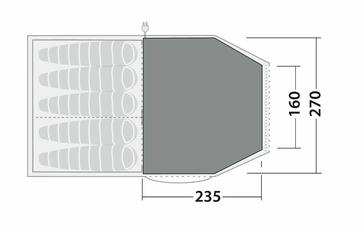 Robens Double Dreamer 5 Fleece Carpet (240*170) - Image 2