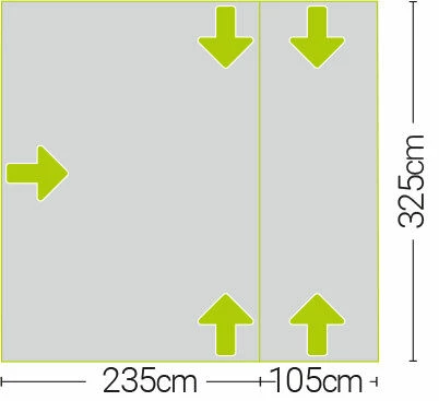 Quest Falcon 300 Poled Drive Away Awning Low (2022) - Image 5
