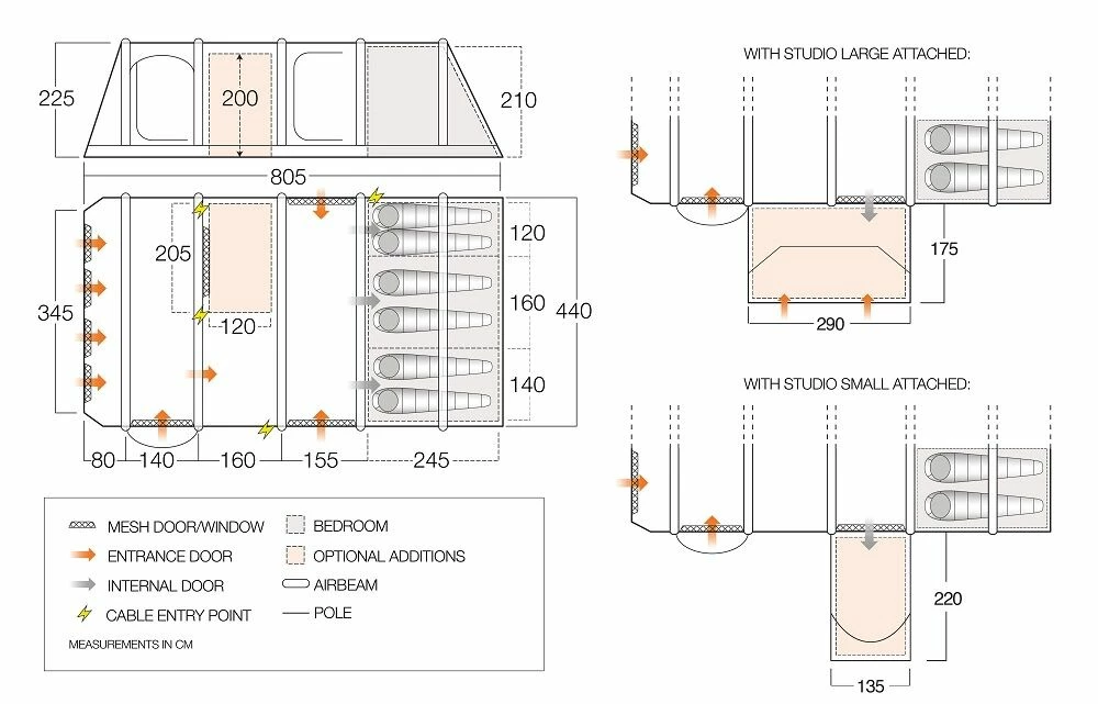 Vango Anantara IV 650xl Air Tent (2023) - Image 2