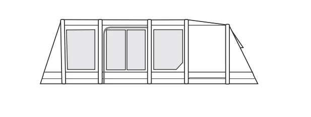 Outdoor Revolution Airedale 6.0s Tent - Image 3