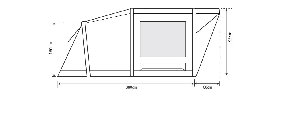Outdoor Revolution Camp Star 350 Tent Bundle - Image 2