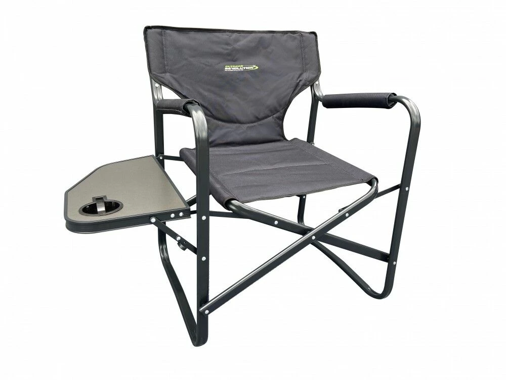Outdoor Revolution Director Chair With Side Table