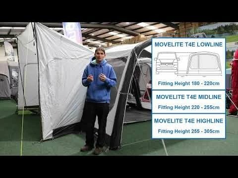 Outdoor Revolution Movelite T4E Midline Awning (220-255cm) - Image 7