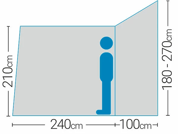 Westfield Hydra 320 Travel Smart Air Drive Away Awning (2021) - Image 2