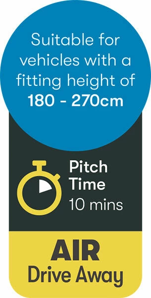 Westfield Hydra 320 Travel Smart Air Drive Away Awning (2021) - Image 13