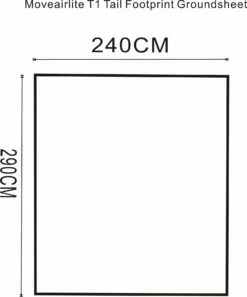 Outdoor Revolution Movelite T1 Tail Footprint
