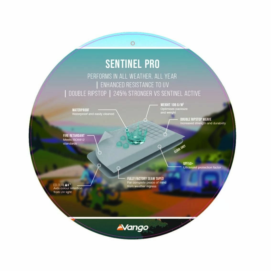 Vango Galli III Air Tall Awning (2022) - Image 5