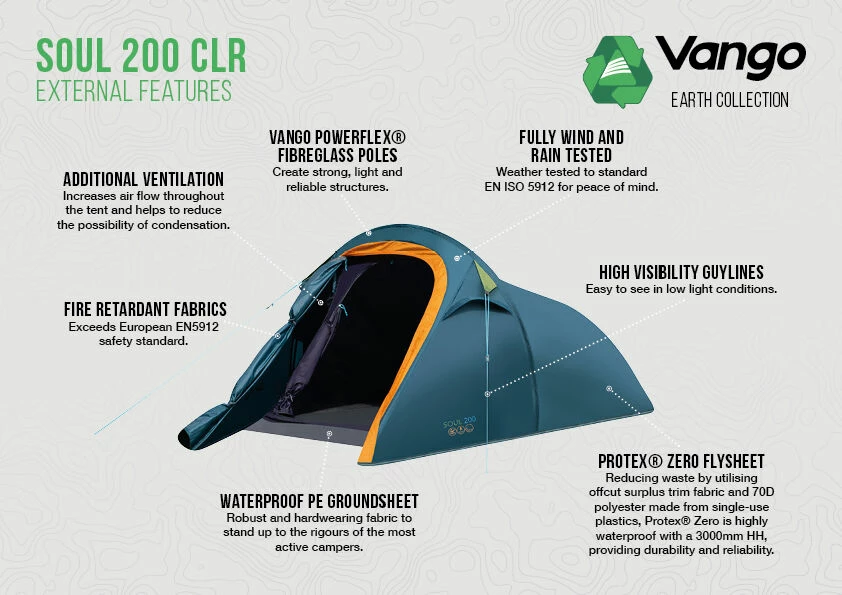 Vango Soul 200 CLR Tent - Image 4