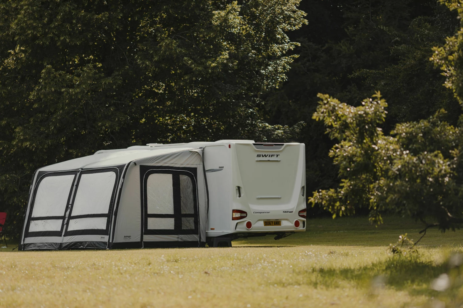 Vango Balletto Air 390 Elements Shield Caravan Awning (2023) - Image 3