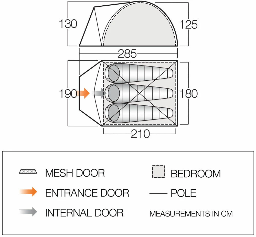 Vango Alpha 300 Tent (2021) - Image 3