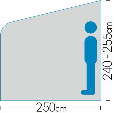 Westfield Vega 330 Performance Air Porch Awning (240 - 255cm) - Image 3