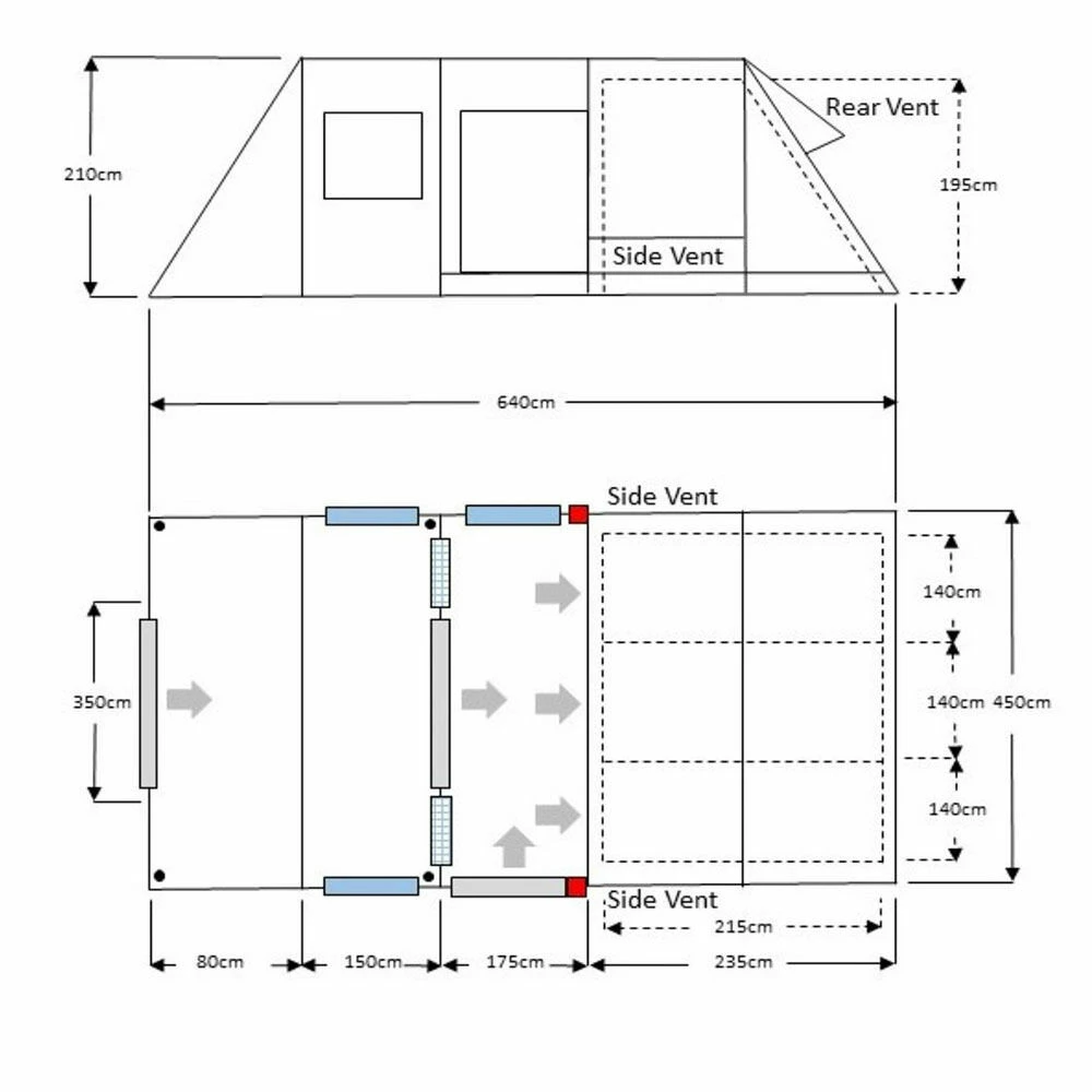 Wild Country Zonda 6EP Tent (2022) - Image 2